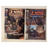 2 DARK HORSE COMICS STAR WARS X-WING #1, 2