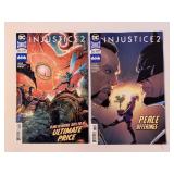 2 DC COMICS INJUSTICE 2 #33, 34