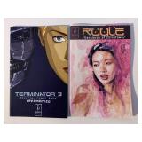 2 BECKETT COMICS RUULE #2 & TERMINATOR 3 #6