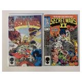 2 MARVEL COMICS SECRET WARS #9 & SECRET WARS II #8