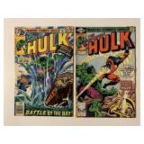 2 MARVEL COMICS THE INCREDIBLE HULK # 233, 246