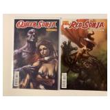 2 DYNAMITE COMICS RED SONJA #78 & QUEEN SONJA #32
