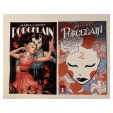 2 ABLAZE COMICS PORCELAIN 2/#1 ADULT READ