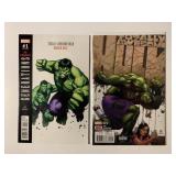 2 MARVEL COMICS TOTALLY AWESOME HULK # 1, 23