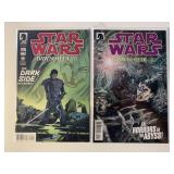 2 DARK HORSE COMICS STAR WARS DAWN OF  JEDI #1, 4