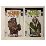 2 DARK HORSE COMICS STAR WARS REPUBLIC #79, 80