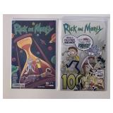 2 ONI PRESS COMICS RICK AND MORTY #49, 100
