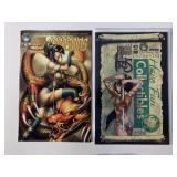 2 ASPEN COMICS SEE DESC.