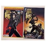 2 ASPEN COMICS EXECUTIVE ASSISTANT IRIS # 1, 2
