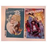 2 MARVEL COMICS MARAUDERS # 24, 27