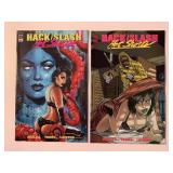 2 IMAGE COMICS HACK/SLASH HOT SHORTS COVER A & B