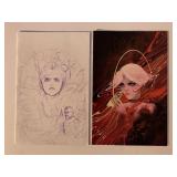 2 TITAN COMICS SEE DESC. ADULT READ