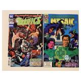 2 DC COMICS TERRIFICS #6 & GREEN LANTERN MOSAIC 17