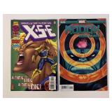 2 MARVEL COMICS MODOK HEAD GAMES #1 & X-S-E #2