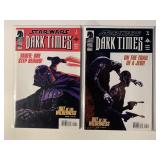 2 DARK HORSE COMICS STAR WARS DARK TIMES #1, 4