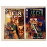2 DARK HORSE COMICS STAR WARS TALES OF  JEDI #1, 2