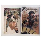 2 IMAGE COMICS ADVENTURE MAN #1, 2