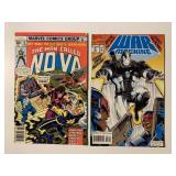 2 MARVEL COMICS NOVA # 10 & WAR MACHINE # 3