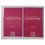 2 BOOM COMICS FAITHLESS III #3, 4 ADULT READ