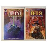 2 DARK HORSE COMICS STAR WARS TALES OF  JEDI #1, 2