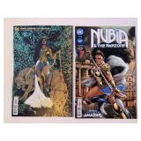 2 DC COMICS NUBIA & THE AMAZON #1, 4