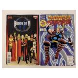 2 MARVEL COMICS THUNDER STRIKE #1 & HOUSE OF M #1
