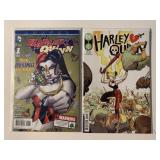 2 DC COMICS HARLEY QUINN #1, 2