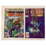 2 MARVEL COMICS IRON MAN # 232 & INVINCIBLE #132