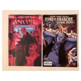 2 BOOM COMICS SONS OF ANARCHY #7 & ANGEL #5
