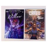 2 BOOM COMICS CREED #1 & WILLOW #5