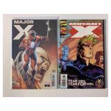 2 MARVEL COMICS MUTANT X #1 & MAJOR X # 0