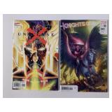 2 MARVEL COMICS KNIGHTS OF X #1 & UNIVERSE X #1