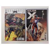 2 MARVEL COMICS ULTIMATE X #1 & MAJOR X #0