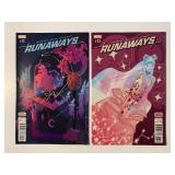 2 MARVEL COMICS RUNAWAYS #12, 13
