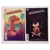 2 MARVEL COMICS RUNAWAYS #14, 19