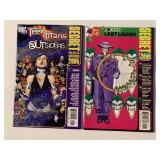 2 DC COMICS SECRET FILES & ORIGINS #1 & 2005