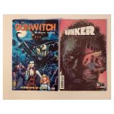 2 ONI PRESS COMICS BUNKER #14 & THE GUN WITCH #2