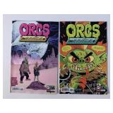 2 ONI PRESS COMICS ORCS IN SPACE #3, 4