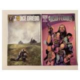 2 IDW COMICS INSUFFERABLE #5 & JUDGE DREDD #5