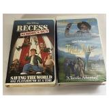 2 WALT DISNEY, VHS TALL TALE, RECESS SCHOOL'S OUT