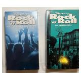 2 VHS History Rock & Roll, 70's,My Generation