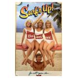 Poster Surf's Up Budweiser