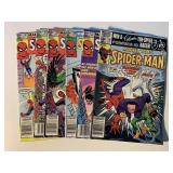 6 MARVEL COMICS W/60 CENT COVERS SEE DESC.