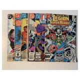 6 DC COMICS W/75 CENT COVERS SEE DESC.