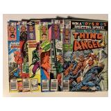 6 MARVEL COMICS W/50 CENT COVERS SEE DESC.