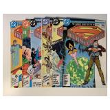 6 DC COMICS W/75 CENT COVERS SEE DESC.