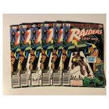 6 MARVEL COMICS W/50 CENT COVERS SEE DESC.