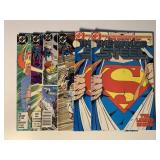 6 DC COMICS W/75 CENT COVERS SEE DESC.