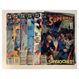 6 DC COMICS W/75 CENT COVERS SEE DESC.