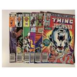 6 MARVEL COMICS W/60 CENT COVERS SEE DESC.